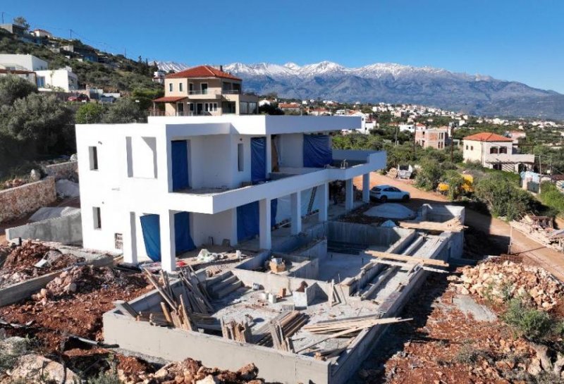 Kokkino Chorio Kreta, Kokkino Chorio: Neubau! Luxusvilla mit Infinity-Pool und Meerblick zu verkaufen Haus kaufen